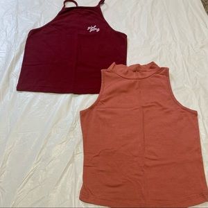 2 Crop Tops
